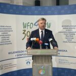 08.05.2023. Kielce. WFOŚiGW. Na zdjęciu senator Jarosław Rusiecki / Fot. Paulina Michta - Radio Kielce