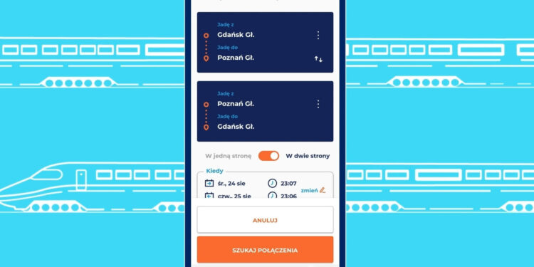 Aplikacja mobilna PKP Intercity pozwala już na zapisanie biletu jako PDF