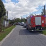 08.05.2023. Chotów. Wypadek / Fot. KW PSP