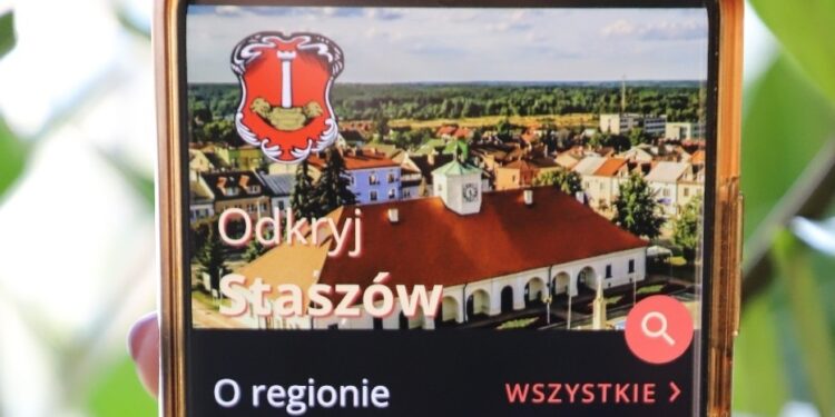 Aplikacja Odkryj Staszów / Fot. staszow.pl