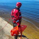 Tragiczny spacer. Mężczyzna utonął, przechodnie uratowali kobiety - Radio Kielce Fot. KP PSP Staszów