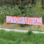 Magonie, Protest mieszkańców. / Fot. Zbigniew Dąbrowski