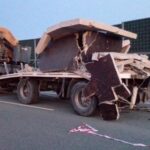 05.06.2023. Węzeł Jaworznia. Wypadek / źródło: KM PSP Kielce