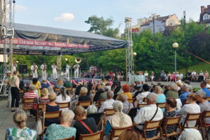 20.06.2023. Kielce, KCK. Koncert orkiestry Marynarki Wojennej Stanów Zjednoczonych. / Fot. Marcin Marszałek - Radio Kielce