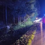 Tragedia na drodze. Zginął 17-latek - Radio Kielce 20.06.2023. Podgórze. Wypadek / Fot. straż pożarna
