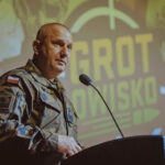 25.06.2023. Marynino. Konferencja Grotowisko23. Na zdjęciu gen. bryg. Maciej Klisz. / Fot. DWOT