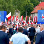 24.06.2023. Bogatynia. Wiec Zjednoczonej Prawicy. / Fot. Sebastian Borowski - PAP.