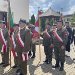11.06.2023. Nowa Słupia. Uroczystość odsłonięcia monumentu poświęconego Bohaterom Ziemi Świętego Krzyża. / Fot. Iwona Murawska-Bujnowicz - Radio Kielce