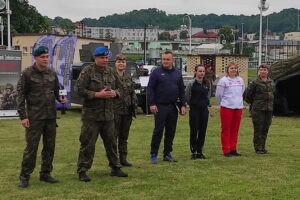 24.06.2023. Pińczów. Szkolenia realizowane w ramach projektu „Samoobrona kobiet – zaufaj wojsku”. / Fot. Wojskowe Centrum Rekrutacji w Busku-Zdroju.