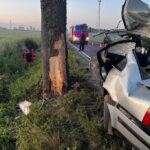 19-latek zginął w makabrycznym wypadku drogowym - Radio Kielce Fot. KP PSP Puck