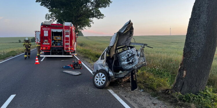 19-latek zginął w makabrycznym wypadku drogowym