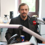 12.06.2023. Kielce. Studio Polityczne Radio Kielce. Na zdjęciu: Mateusz Iwan - Konfederacja / Fot. Wiktor Taszłow - Radio Kielce