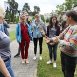 13.06.2023. Kielce. Świętokrzyskie Centrum Psychiatrii. Terapia wspomagająca przy udziale osłów / Fot. Wiktor Taszłow - Radio Kielce