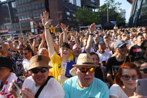 16.06.2023. Kolonia. Powitanie drużyny Barlinek Industria Kielce / Fot. Wiktor Taszłow - Radio Kielce