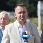 Na zdjęciu: poseł Michał Cieślak / Fot. Wiktor Taszłow - Radio Kielce