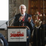 29.06.2023. Kielce. Walny zjazd NSZZ Solidarność Regionu Świętokrzyskiego. Na zdjęciu: Waldemar Bartosz - przewodniczący świętokrzyskiej „Solidarności” / Fot. Wiktor Taszłow - Radio Kielce