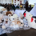 05.06.2023. Masłów. Spotkanie z osobami niepełnosprawnymi. Polowa msza święta pod przewodnictwem biskupa Mariana Florczyka / Fot. Wiktor Taszłow - Radio Kielce