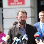 05.06.2023. Kielce. Konferencja przed Świętem Kielc. Na zdjęciu: Tomasz Rejmer - dyrektor Domu Kultury „Białogon” / Fot. Wiktor Taszłow - Radio Kielce
