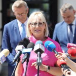 05.06.2023. Kielce. Konferencja przed Świętem Kielc. Na zdjęciu: Magdalena Nowaczek - dyrektor Domu Kultury „Zameczek” / Fot. Wiktor Taszłow - Radio Kielce