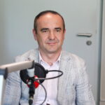 05.06.2023. Kielce. Studio Polityczne Radia Kielce. Na zdjęciu: Piotr Kisiel - Suwerenna Polska / Fot. Wiktor Taszłow - Radio Kielce