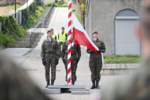 11.06.2023. Chęciny. Przysięga żołnierzy 10. Świętokrzyskiej Brygady Obrony Terytorialnej / Fot. Wiktor Taszłow - Radio Kielce