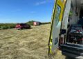 03.06.2023. Sobowice. Tragedia podczas spływu na Nidzie. Nie żyje dwóch kajakarzy / Fot. PSP Jędrzejów