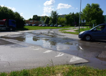 Woda wróciła do większości budynków na północy Kielc
