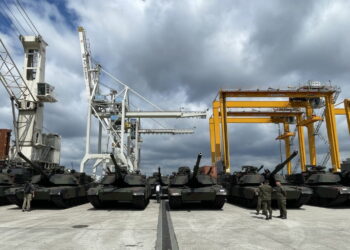 Pierwsza kompania czołgów M1A1 Abrams już w Polsce 
