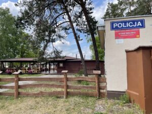 Policja pilnuje porządku w świętokrzyskiej miejscowości wypoczynkowej