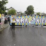 14.06.2023. Kielce. Pożegnanie piłkarzy ręcznych Barlinka Industrii, którzy wyruszyli w drogę na Final Four Ligi Mistrzów do Kolonii / Fot. Jarosław Kubalski - Radio Kielce