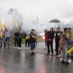 14.06.2023. Kielce. Pożegnanie piłkarzy ręcznych Barlinka Industrii, którzy wyruszyli w drogę na Final Four Ligi Mistrzów do Kolonii / Fot. Jarosław Kubalski - Radio Kielce