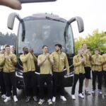 14.06.2023. Kielce. Pożegnanie piłkarzy ręcznych Barlinka Industrii, którzy wyruszyli w drogę na Final Four Ligi Mistrzów do Kolonii / Fot. Jarosław Kubalski - Radio Kielce