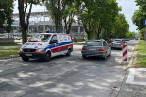 06.06.2023. Kielce. Próg zwalniający na Al. Legionów / Fot. Wiktor Taszłow - Radio Kielce