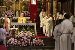 24.06.2023. Skalbmierz. Uroczystości odpustowe w kościele św. Jana Chrzciciela. / Fot. Marta Kruk-Gajda - Radio Kielce