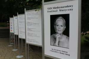 30.06.2023. Busko-Zdrój. Briefing prasowy w przededniu 29. Międzynarodowego Festiwalu Muzycznego im. Krystyny Jamroz / Fot. Marta Gajda-Kruk – Radio Kielce