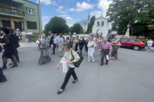 18.06.2023. Koprzywnica. II Marsz dla Życia i Rodziny. / Fot. Grażyna Szlęzak - Radio Kielce.