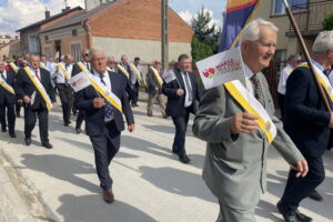 18.06.2023. Koprzywnica. II Marsz dla Życia i Rodziny. / Fot. Grażyna Szlęzak - Radio Kielce.