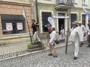 24.06.2023. Sandomierz. Flisacka noc świętojańska. / Fot. Grażyna Szlęzak - Radio Kielce.