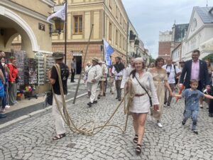 24.06.2023. Sandomierz. Flisacka noc świętojańska. / Fot. Grażyna Szlęzak - Radio Kielce.