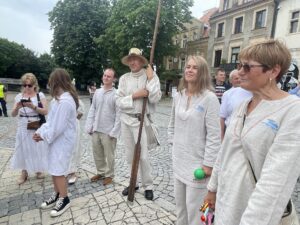 24.06.2023. Sandomierz. Flisacka noc świętojańska. / Fot. Grażyna Szlęzak - Radio Kielce.