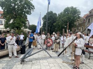 24.06.2023. Sandomierz. Flisacka noc świętojańska. / Fot. Grażyna Szlęzak - Radio Kielce.