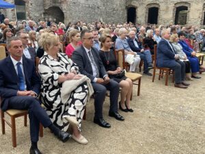 24.06.2023. Zamek Krzyżtopór w Ujeździe. Gala operetkowo-musicalowej. / Fot. Grażyna Szlęzak - Radio Kielce