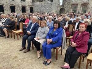 24.06.2023. Zamek Krzyżtopór w Ujeździe. Gala operetkowo-musicalowej. / Fot. Grażyna Szlęzak - Radio Kielce