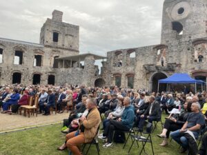 24.06.2023. Zamek Krzyżtopór w Ujeździe. Gala operetkowo-musicalowej. / Fot. Grażyna Szlęzak - Radio Kielce