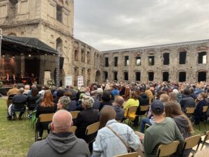 24.06.2023. Zamek Krzyżtopór w Ujeździe. Gala operetkowo-musicalowej. / Fot. Grażyna Szlęzak - Radio Kielce