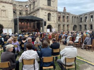 24.06.2023. Zamek Krzyżtopór w Ujeździe. Gala operetkowo-musicalowej. / Fot. Grażyna Szlęzak - Radio Kielce