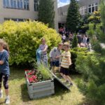 12.06.2023. Kielce. Nowe patio przy Szkole Podstawowej nr 33 / Fot. Daniel Lenart - Radio Kielce