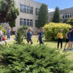 12.06.2023. Kielce. Nowe patio przy Szkole Podstawowej nr 33 / Fot. Daniel Lenart - Radio Kielce