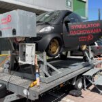 Alkogogle, symulator wypadku i dachowania na pikniku w Starachowicach