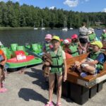 26.06.2023. Cedzyna. Letnie półkolonie zorganizowane przez Świętokrzyskie Wodne Ochotnicze Pogotowie Ratunkowe / Fot. Iwona Murawska-Bujnowicz - Radio Kielce